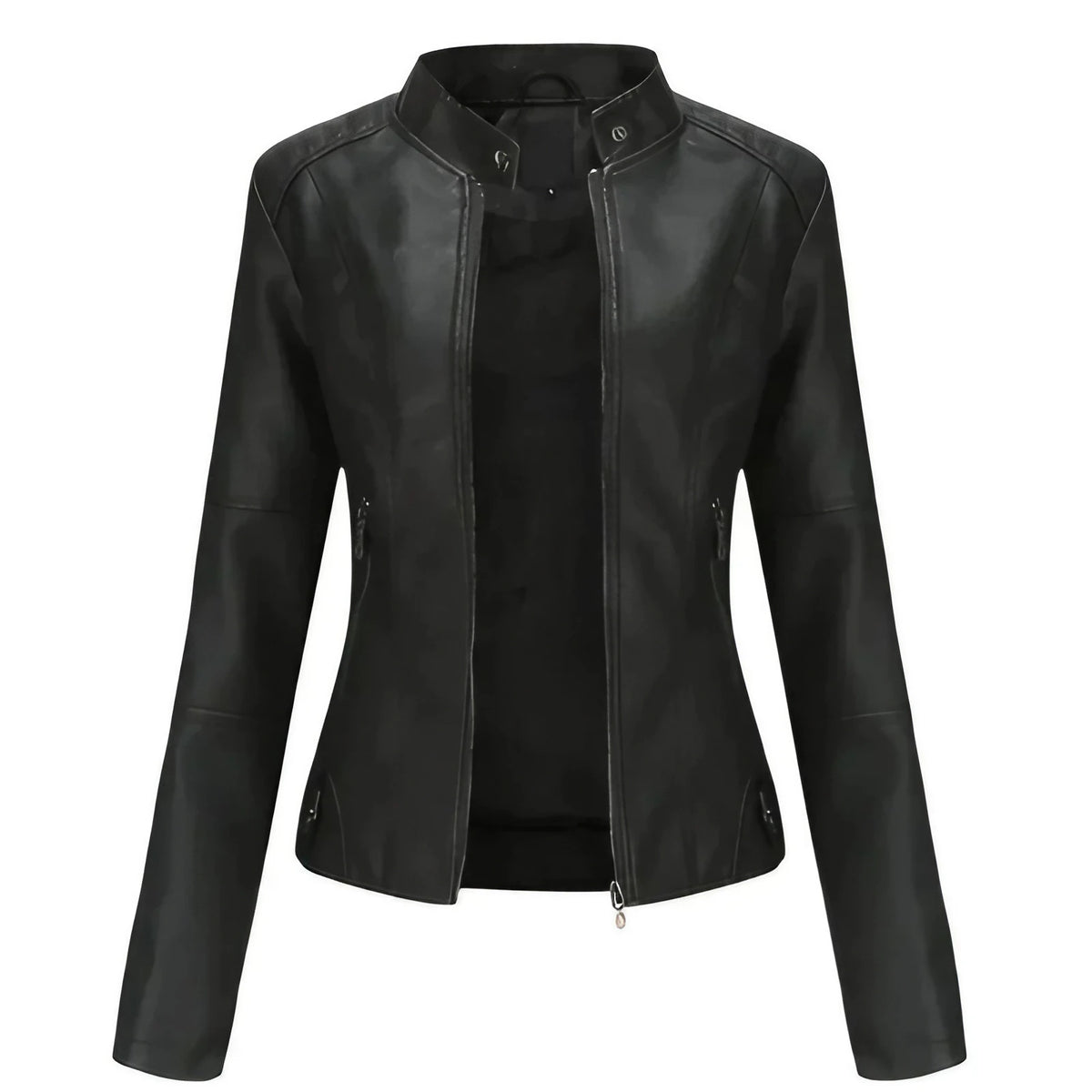Veste femme ajustée à fermetures éclair, cinq coloris