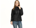 Veste légère imperméable femme à col montant, huit coloris