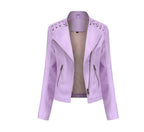 Veste femme à zip caché et coutures princesse, douze coloris, rose fleur de cerisier
