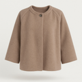 Veste courte femme ample, mi-saison, six coloris, du S au 3XL, kaki
