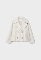 Veste courte femme à double boutonnage, du XS au 3XL
