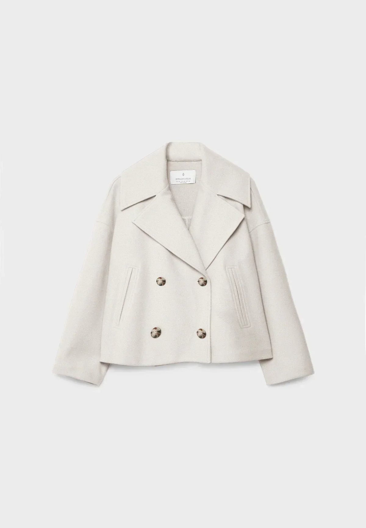 Veste courte femme à double boutonnage, du XS au 3XL