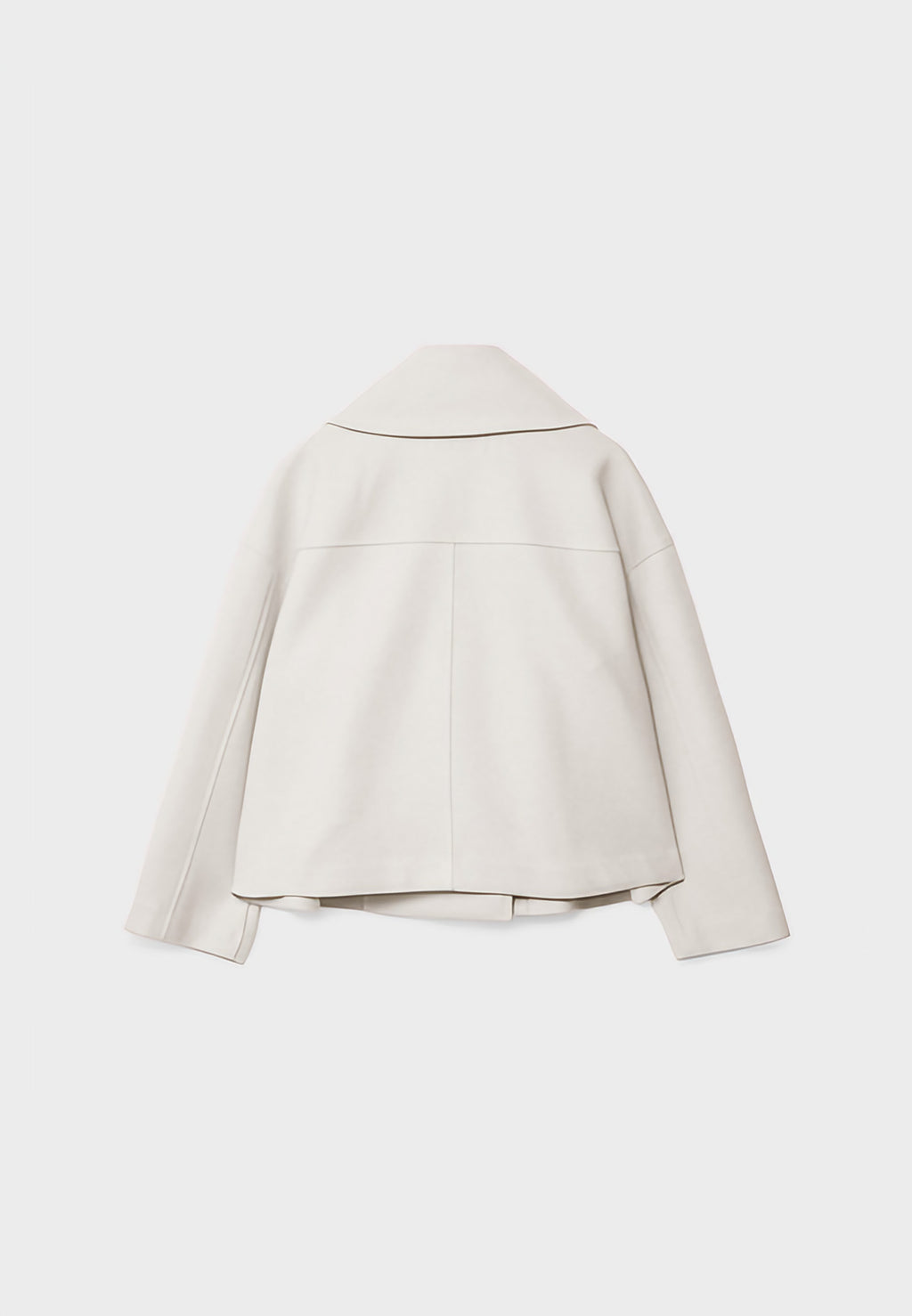 Veste courte femme à double boutonnage, du XS au 3XL, beige