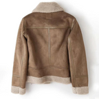 Veste chaude femme pour l'hiver, marron ou noir, du XS au XL