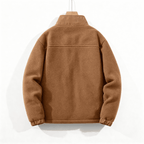 Veste d'hiver homme col montant, poches zippées, quatre coloris