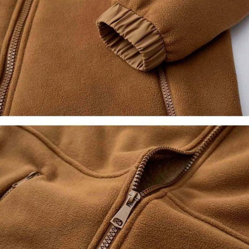 Veste d'hiver homme à capuche, poches zippées, du M au 4XL