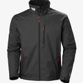 Veste homme à col montant et poches zippées, du S au 3XL, noir