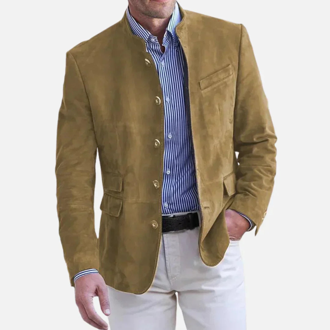 Veste homme coupe classique de style italien, trois coloris