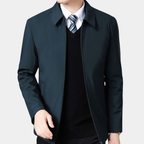 Veste décontractée homme légère, bleu marine, noir ou vert, vert