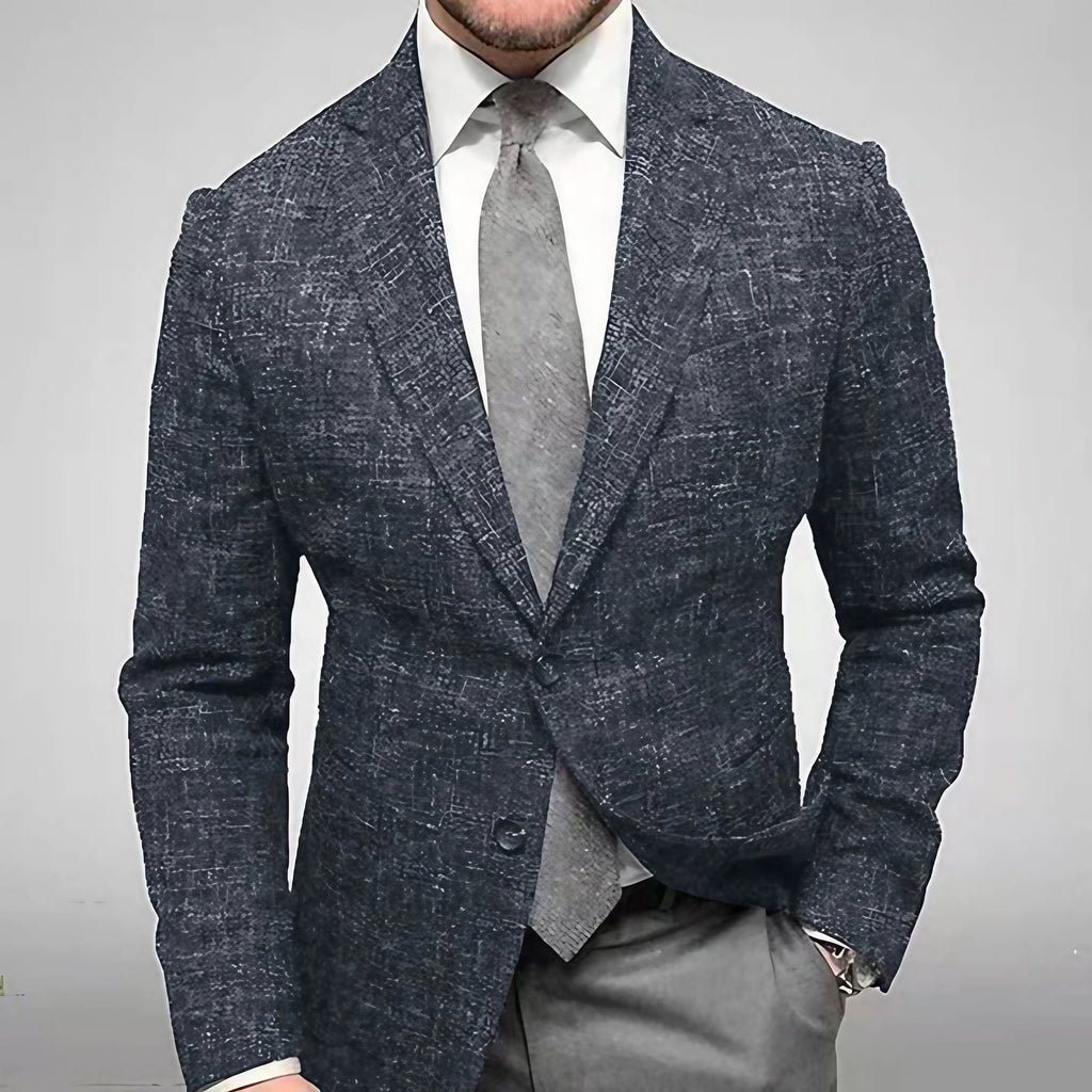 Veste homme coupe moderne, cinq coloris, du S au 3XL, noir
