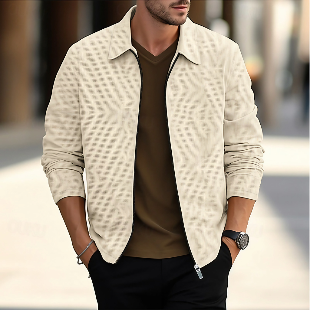 Veste homme habillée, cinq coloris, du S au 3XL, beige