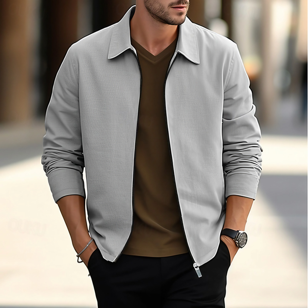 Veste homme habillée, cinq coloris, du S au 3XL, gris
