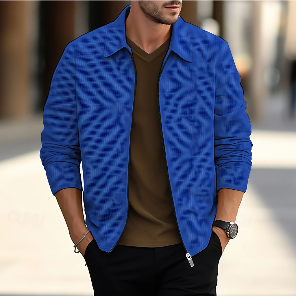Veste homme habillée, cinq coloris, du S au 3XL, bleu