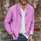 Veste homme légère toutes saisons, six coloris, du S au 3XL, pourpre