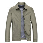 Veste légère homme zippée, noire, beige ou bleue, XS au 2XL, beige