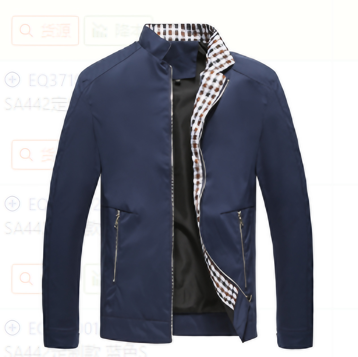 Veste de costume homme sobre pour le bureau, du XS au 3XL, bleu marine