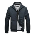 Veste d'été homme cintrée, coupe slim, noir ou bleu marine, noir