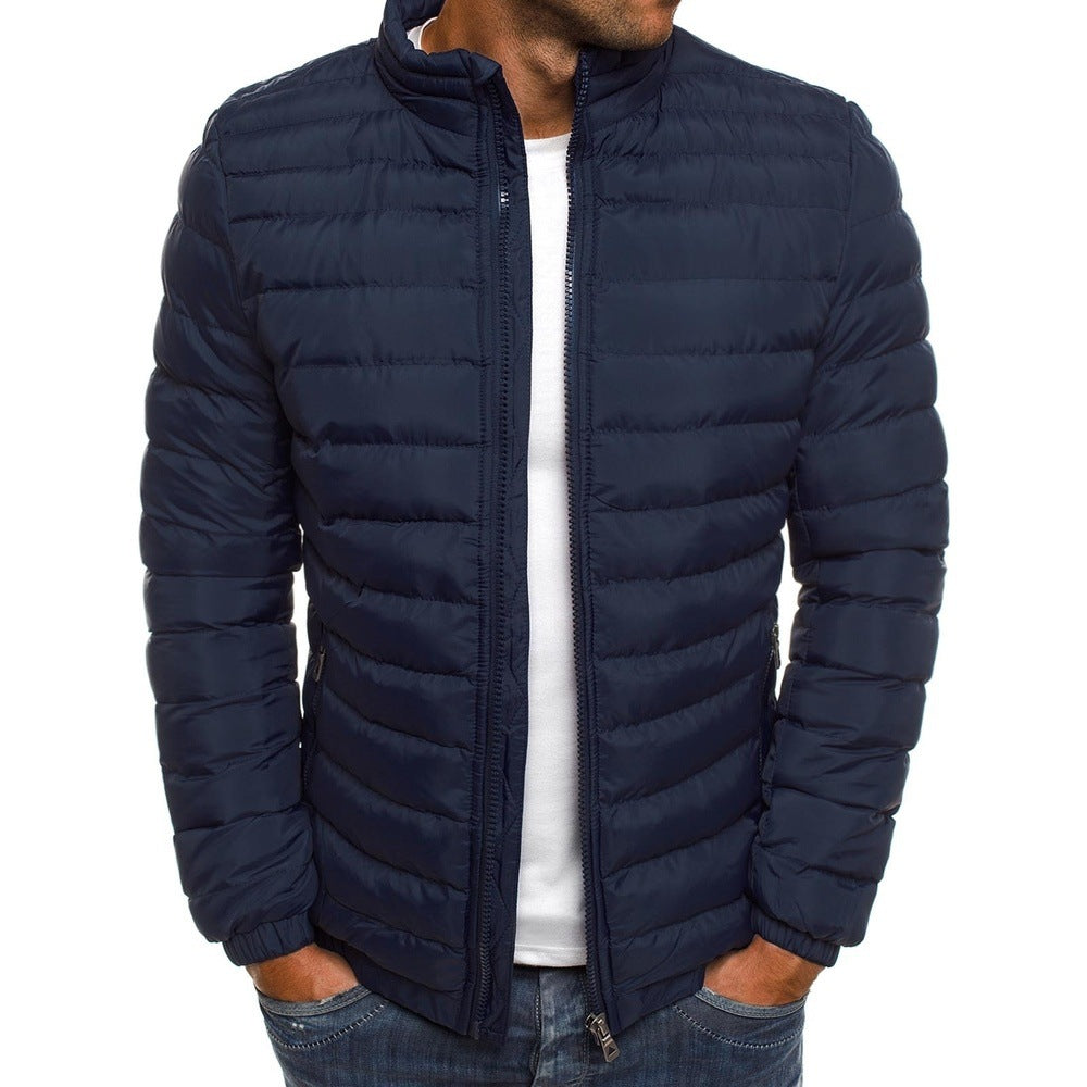 Veste d'hiver homme isolée, protège du vent, six coloris