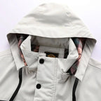 Veste homme imperméable et coupe-vent à capuche, du XS au 4XL