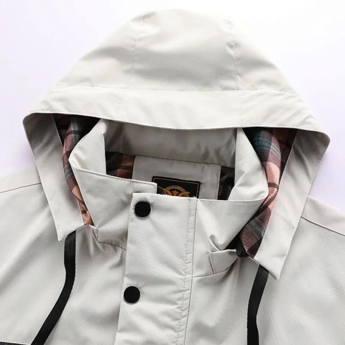 Veste homme imperméable et coupe-vent à capuche, du XS au 4XL