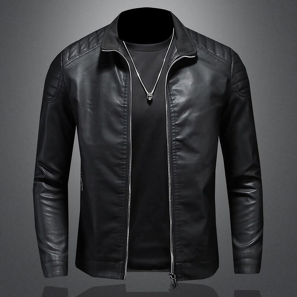 Veste homme zippée, coupe régulière, noir ou bleu, XS au 4XL, noir