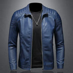 Veste homme zippée, coupe régulière, noir ou bleu, XS au 4XL, bleu