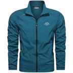 Veste légère homme anti-UV, coupe-vent d'été, du S au 4XL, bleu denim