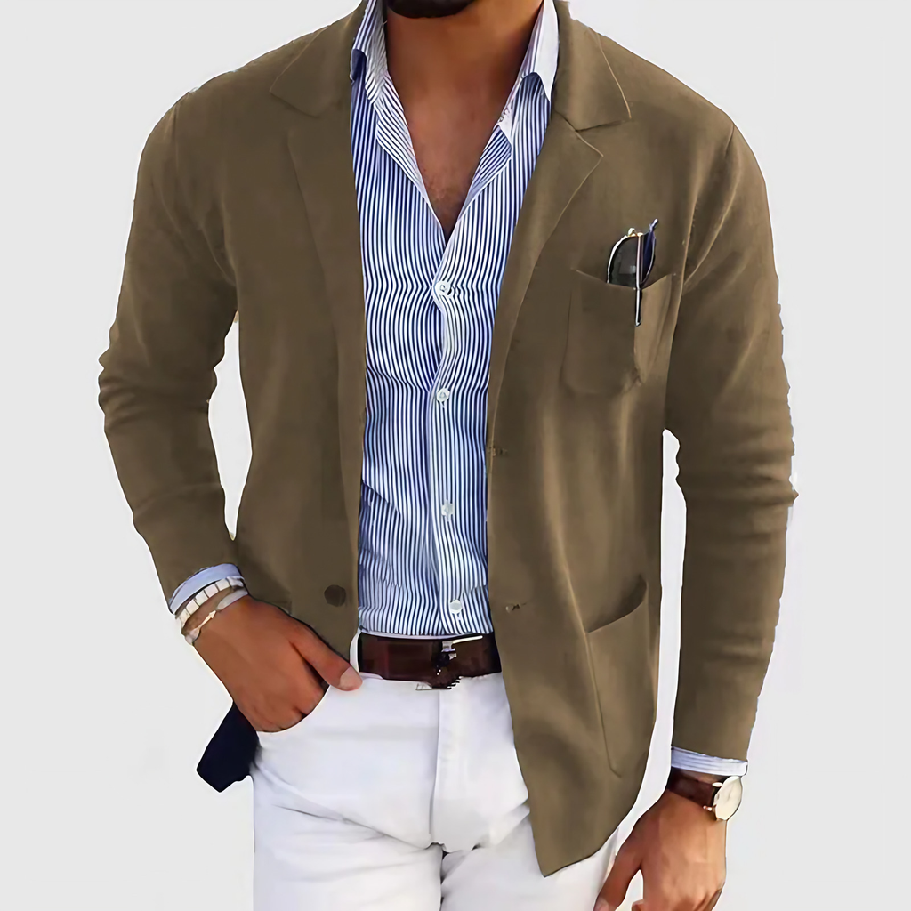Veste légère homme, sept coloris, du M au 3XL, beige