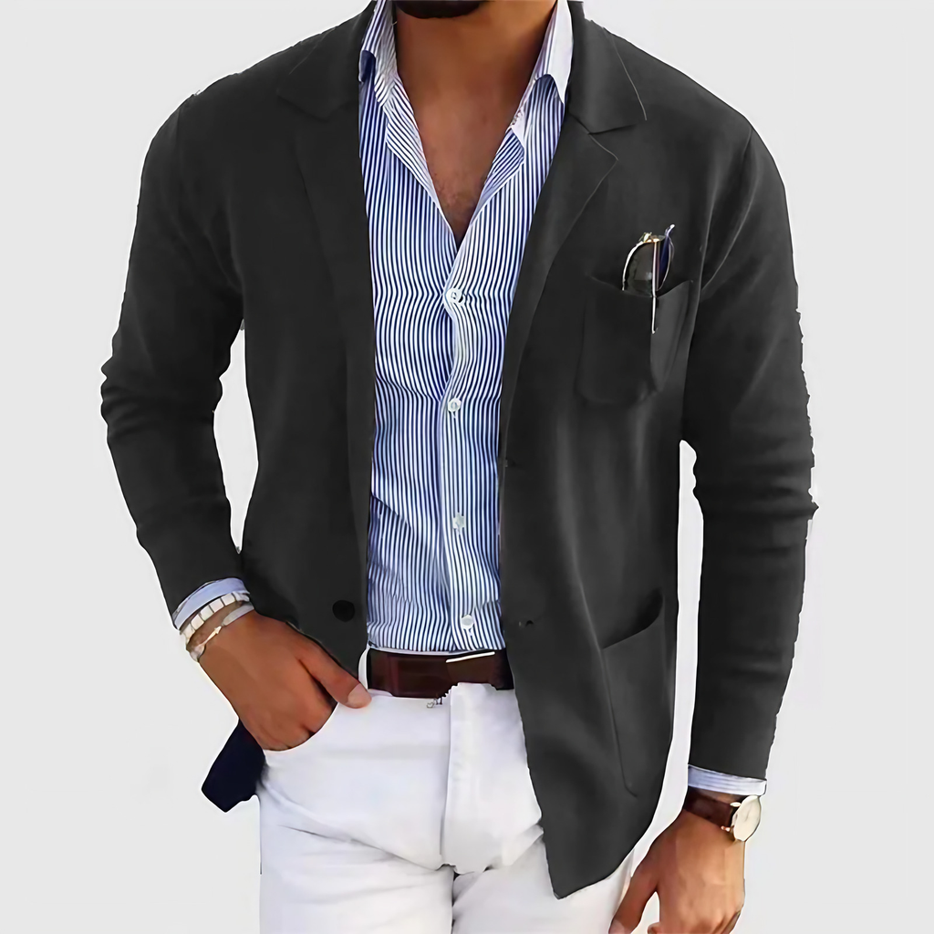 Veste légère homme, sept coloris, du M au 3XL, noir