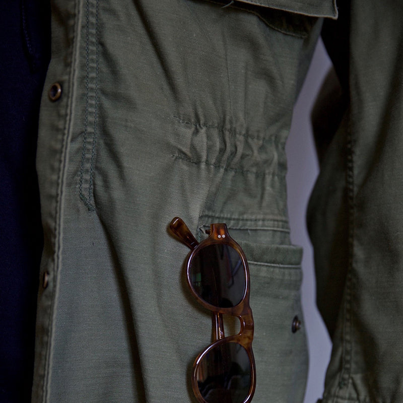 Veste homme style militaire vintage à poches, du XS au 4XL