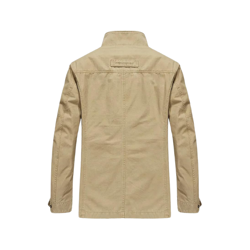 Veste zippée homme multipoches, coupe droite, du M au 7XL