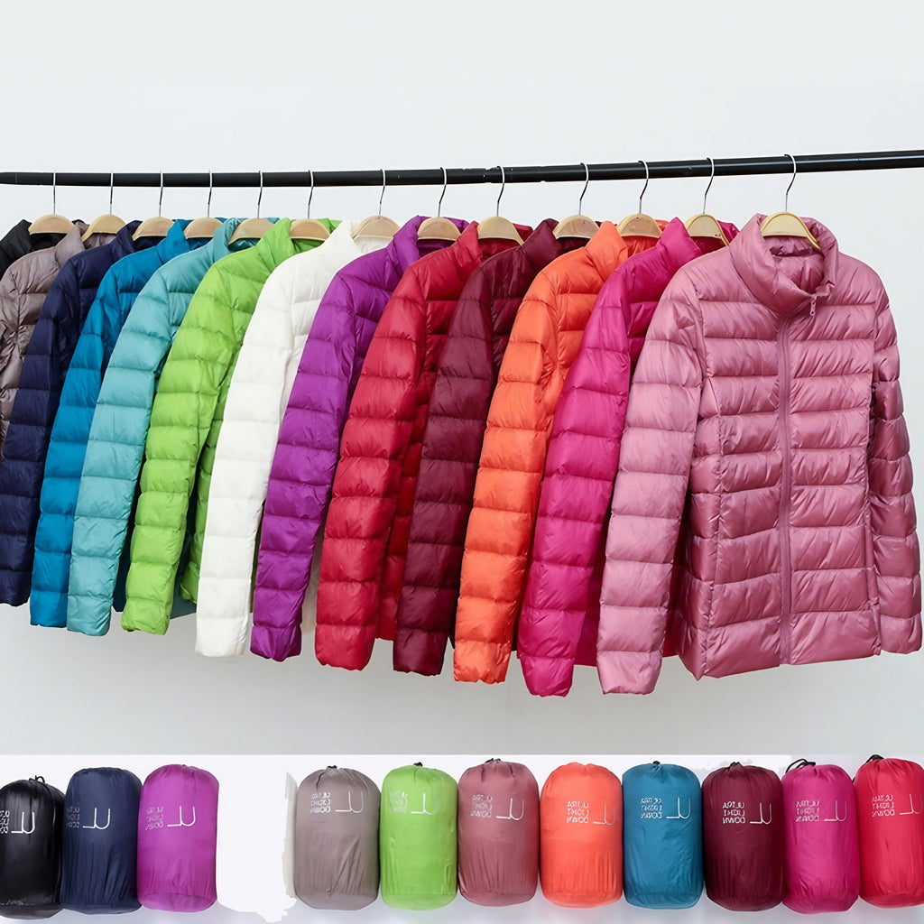 Veste imperméable femme légère et pliable, douze coloris