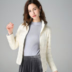 Veste imperméable femme légère et pliable, douze coloris, blanc