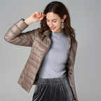 Veste imperméable femme légère et pliable, douze coloris, gris