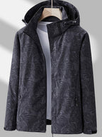 Veste imperméable femme à capuche réglable, six coloris, noir