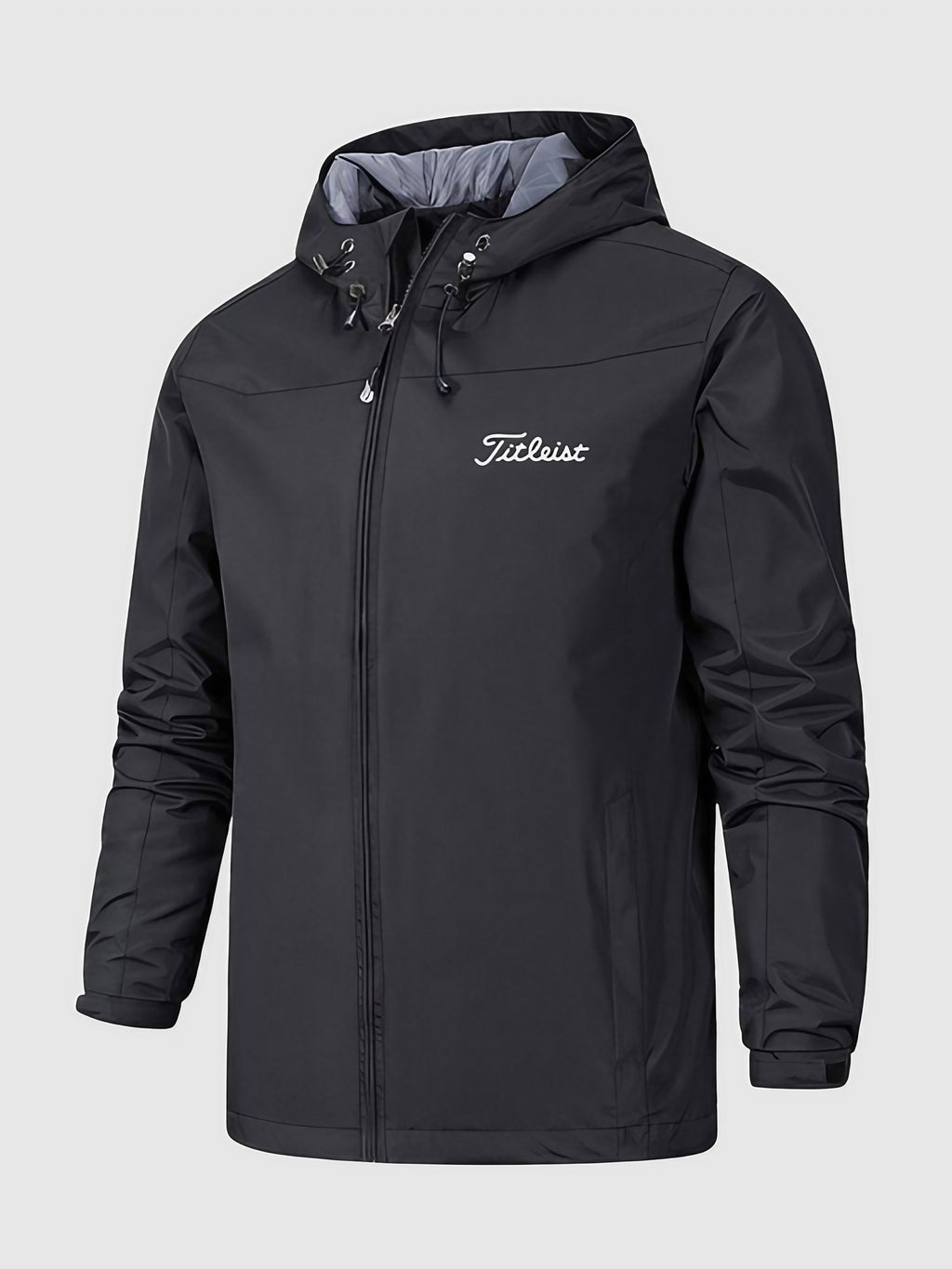 Veste imperméable homme toutes saisons, du S au 5XL, noir