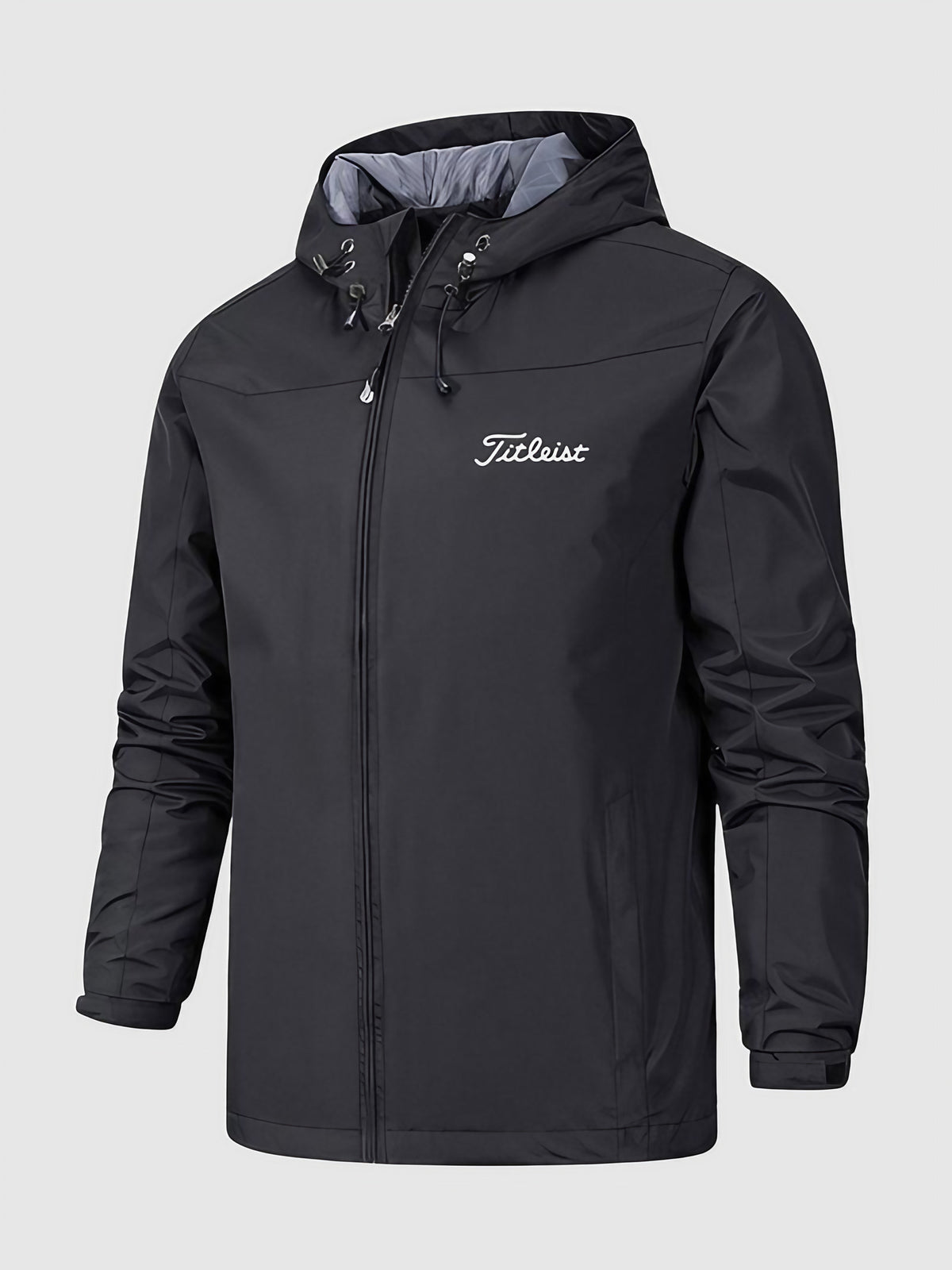 Veste imperméable homme toutes saisons, du S au 5XL, noir