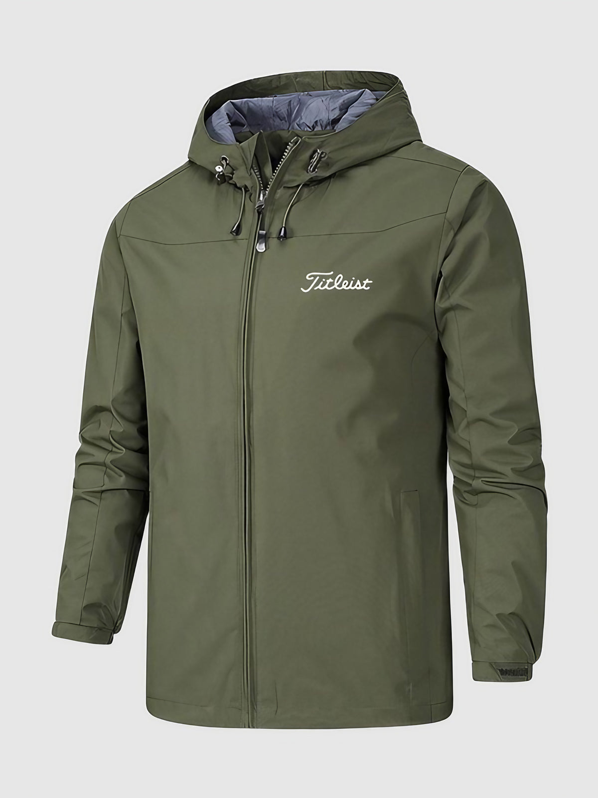 Veste imperméable homme toutes saisons, du S au 5XL, vert