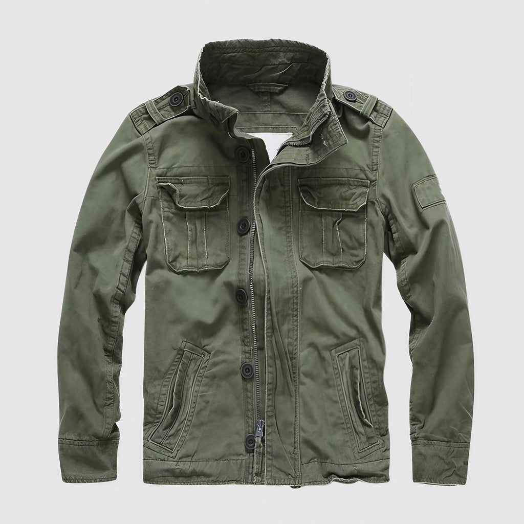 Veste en jean homme rétro à poches, cinq coloris, du S au 2XL