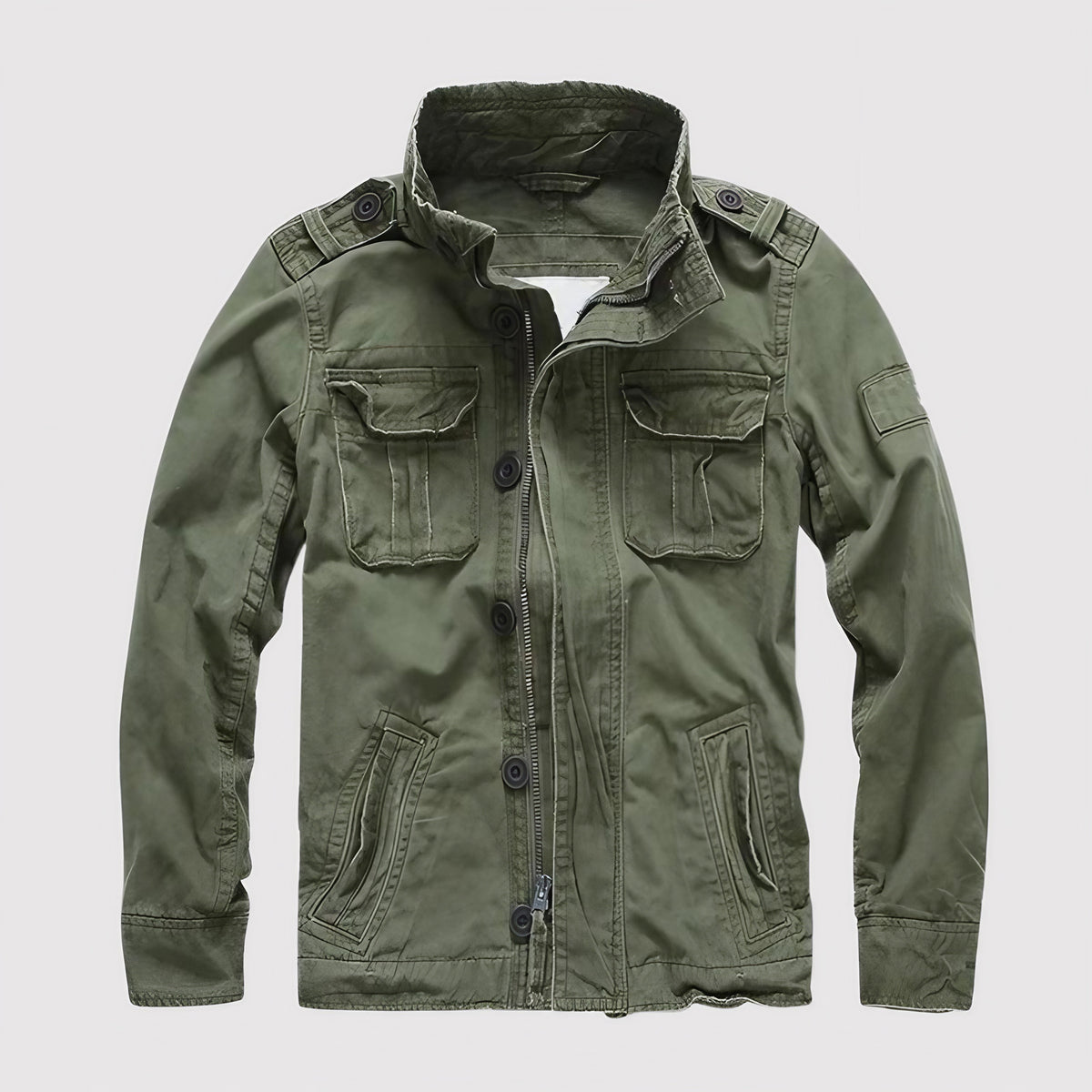Veste en jean homme rétro à poches, cinq coloris, du S au 2XL
