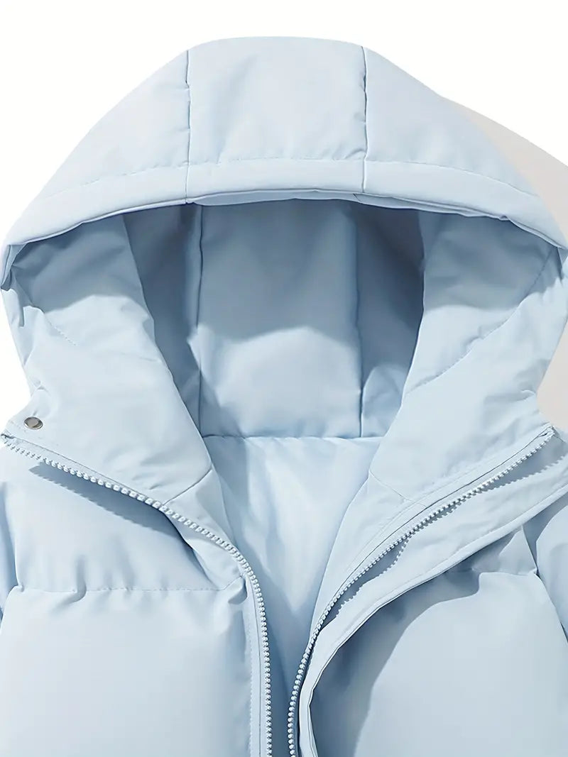 Veste matelassée femme à capuche, huit coloris, du S au 3XL