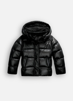 Veste matelassée femme légère, coupe slim, noir ou bleu, noir
