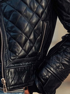 Veste matelassée rétro femme à col chaud, du M au 4XL