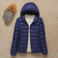 Veste matelassée légère femme, à capuche ou à col montant