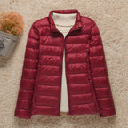 Veste matelassée légère femme, à capuche ou à col montant