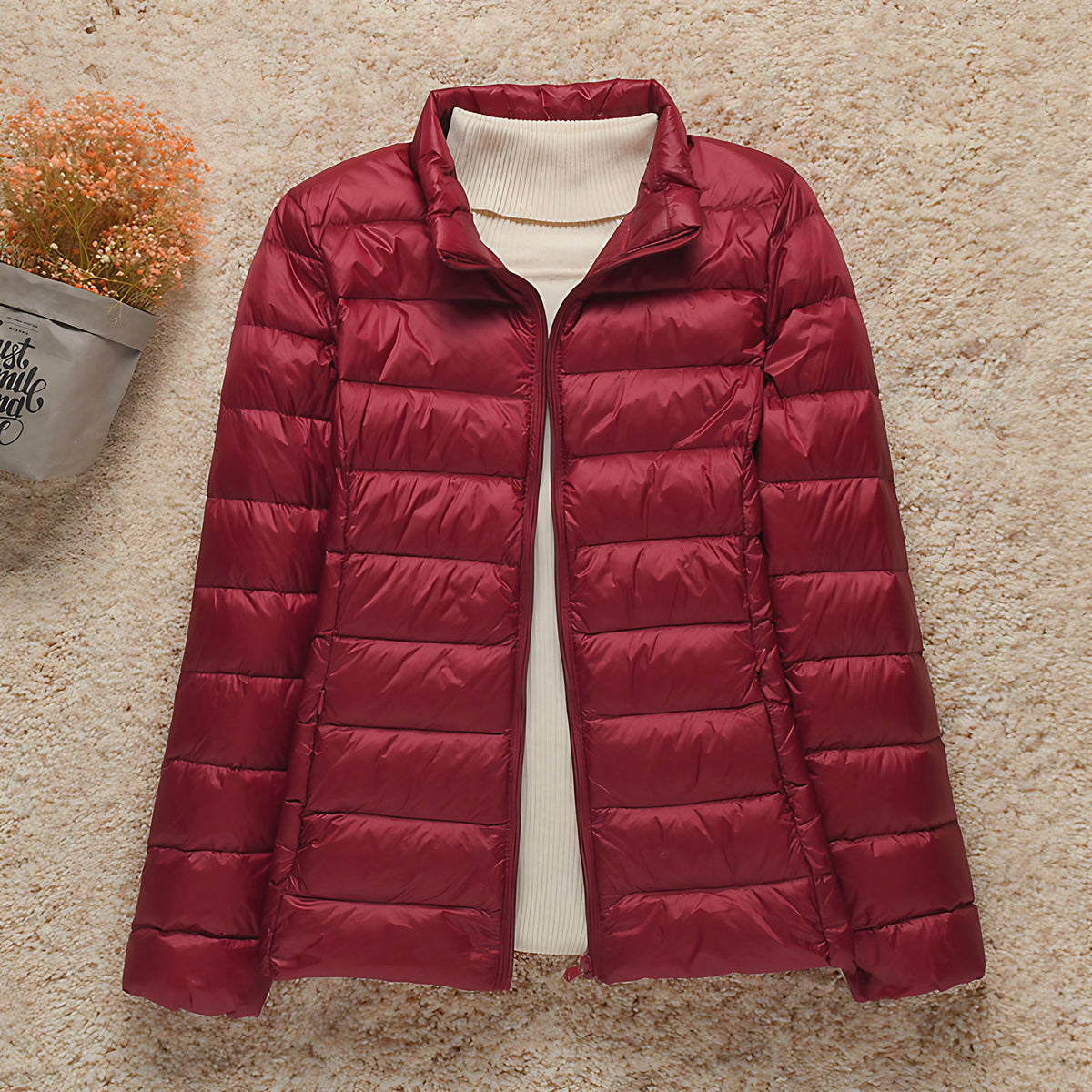 Veste matelassée légère femme, à capuche ou à col montant