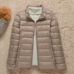 Veste matelassée légère femme, à capuche ou à col montant
