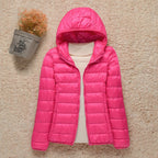 Veste matelassée légère femme, à capuche ou à col montant