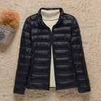Veste matelassée légère femme, à capuche ou à col montant