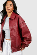 Veste mi-saison femme, trois coloris, du S au L, rouge marron